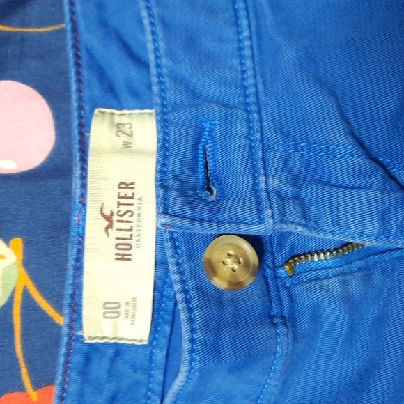 Blue Hollister Jean Shorts 00 - Picture 3 of 3